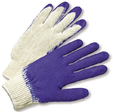 String Knit Gloves (Rubber Dipped)